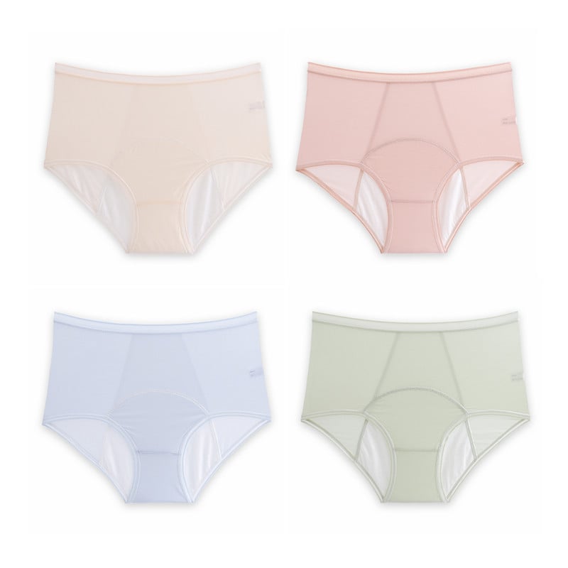 High Waist Leak Proof  Panties Plus Size L-6XL