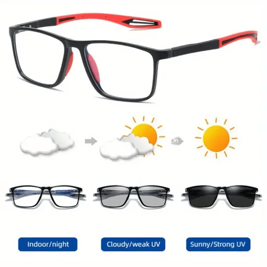 🔥🔥Sports smart photochromic reading glasses