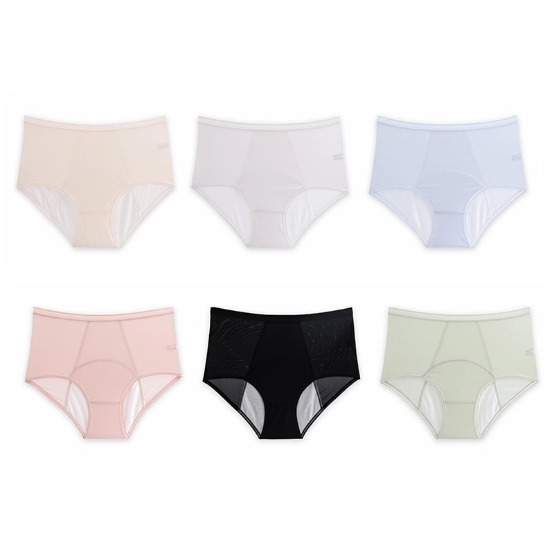 High Waist Leak Proof  Panties Plus Size L-6XL