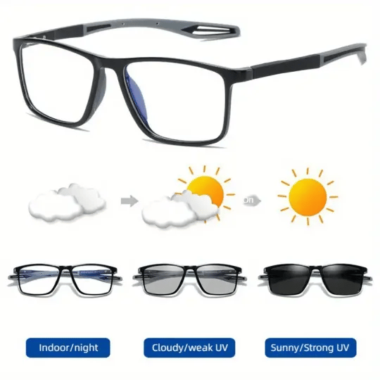 🔥🔥Sports smart photochromic reading glasses
