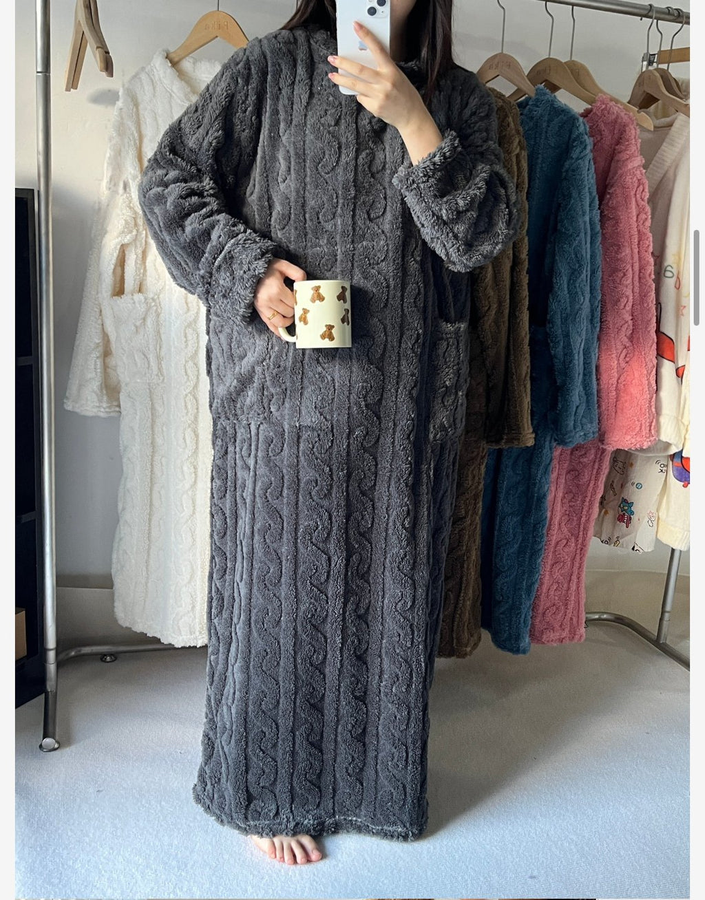 💟A Warm Gift🎀Winter Coral Velvet Home Clothes🔥
