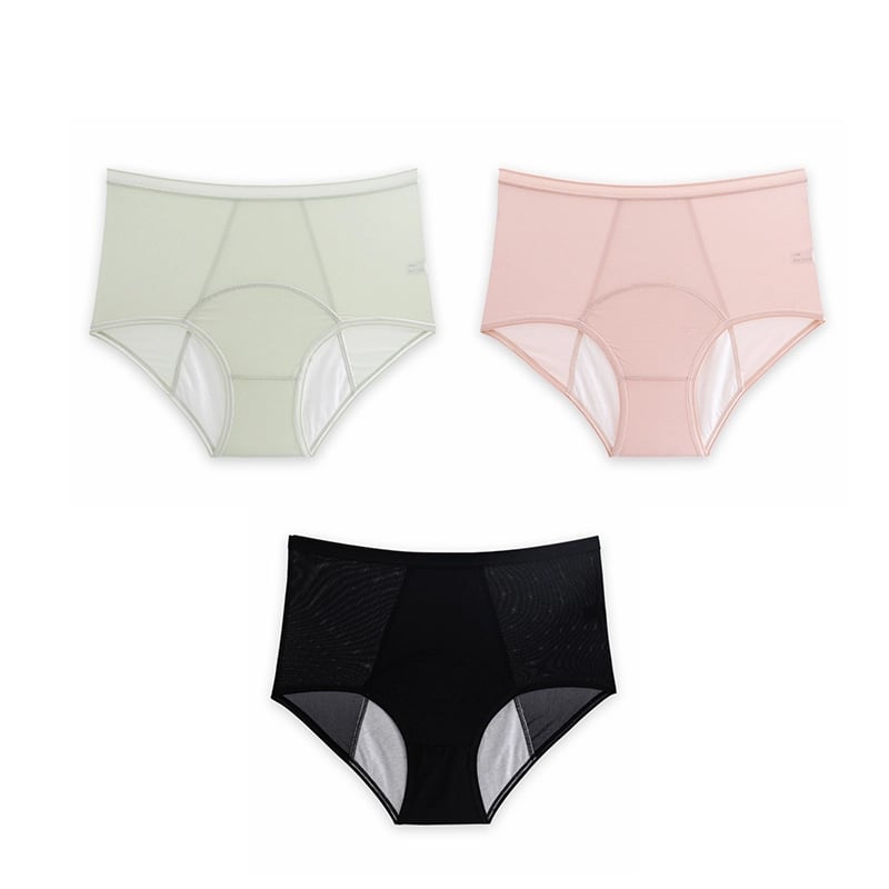 High Waist Leak Proof  Panties Plus Size L-6XL