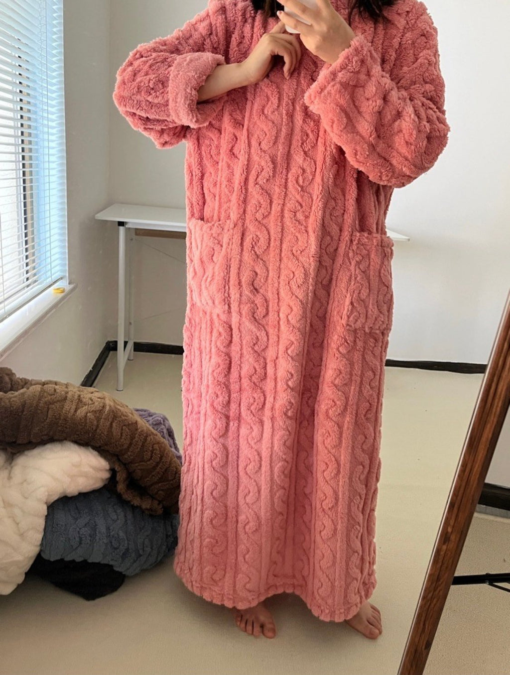 💟A Warm Gift🎀Winter Coral Velvet Home Clothes🔥